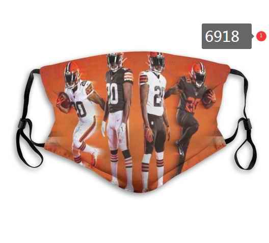 Cleveland Browns Face Mask 6918 Filter Pm2.5 (Pls check description for details)