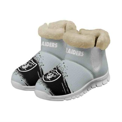 Men's Las Vegas Raiders 2024 Snow Boots/Shoes 001(Pls check description for details)