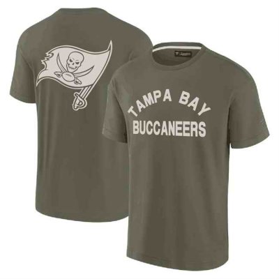 Men's Tampa Bay Buccaneers Olive Elements Super Soft Short Sleeve T-Shirt