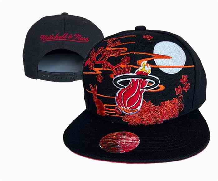 Miami Heat Stitched Snapback Hats 036