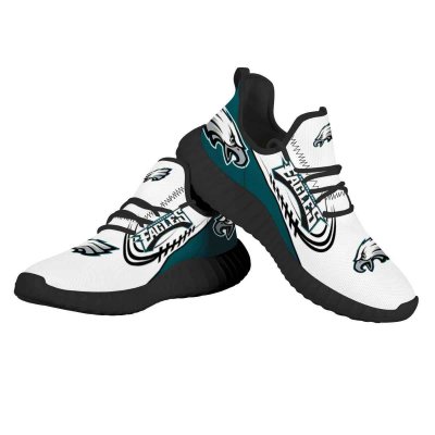 Women's NFL Philadelphia Eagles Mesh Knit Sneakers/Shoes 007