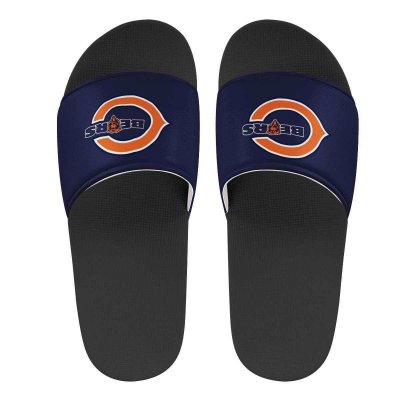 Women's Chicago Bears Flip Flops 001