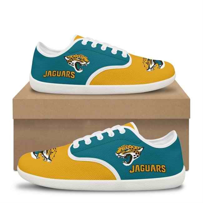 Women's Jacksonville Jaguars Low Top Sneakers/Shoes 001(Pls check description for details)