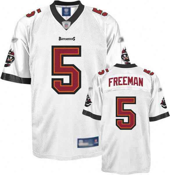 Buccaneers #5 Josh Freeman White Stitched Youth NFL Jersey