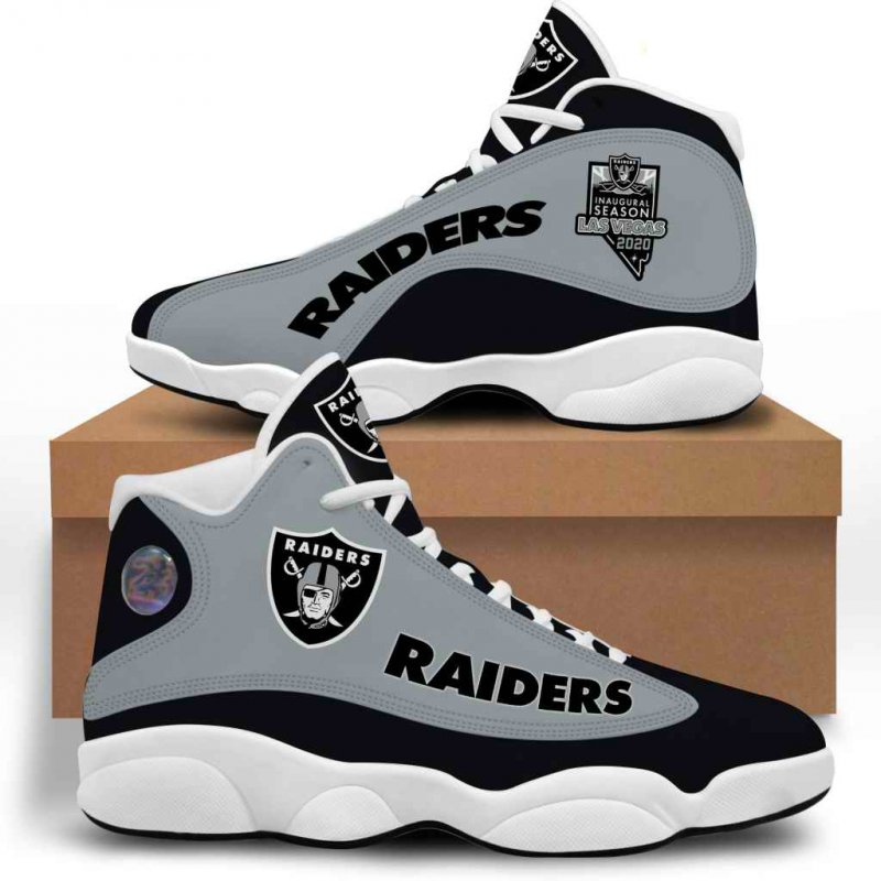 Women's Las Vegas Raiders Limited Edition JD13 Sneakers 001