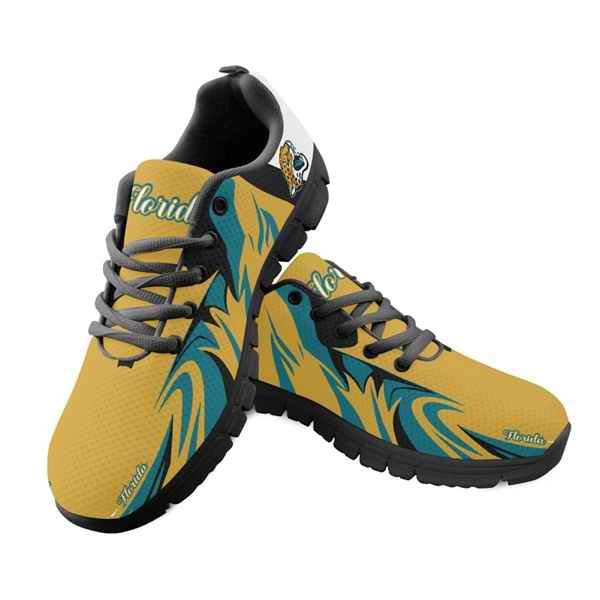 Women's Jacksonville Jaguars AQ Running Shoes 004