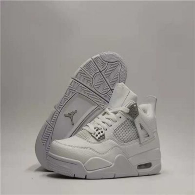 Men's Hot Sale Running weapon Air Jordan 4 White Shoes 093