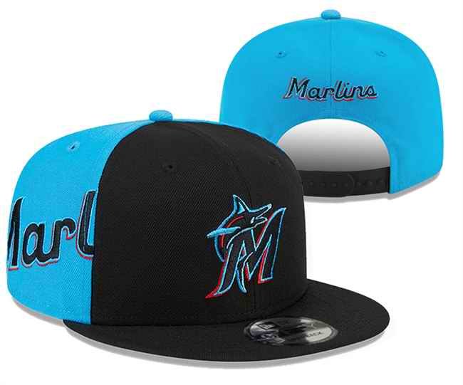 Miami Marlins Stitched Snapback Hats 013