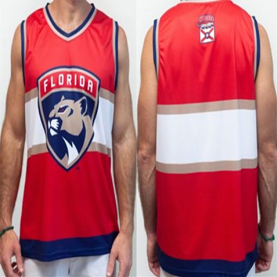 Men's Florida Panthers Red Tank Jersey