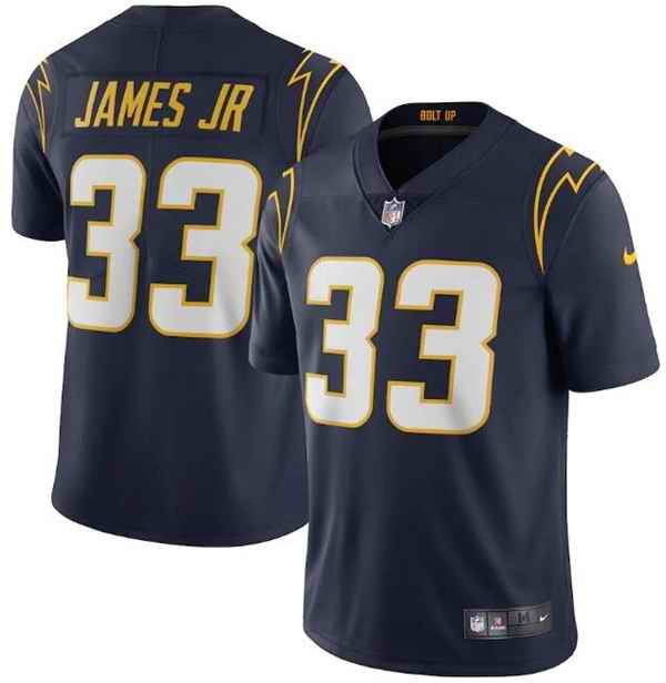 Youth Los Angeles Chargers #33 Derwin James JR Navy Vapor Untouchable Limited Stitched Jersey