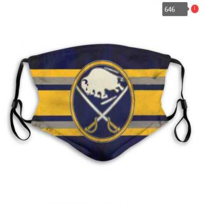 Buffalo Sabres Face Mask 005 Filter Pm2.5 (Pls check description for details)