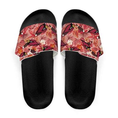 Women's Arizona Cardinals Beach Adjustable Slides Non-Slip Slippers/Sandals/Shoes 001