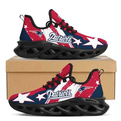 Women's New England Patriots Flex Control Sneakers 008