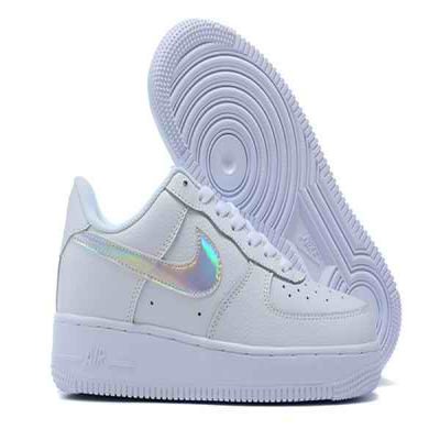 Women's Air Force 1 Low Top White Shoes 094