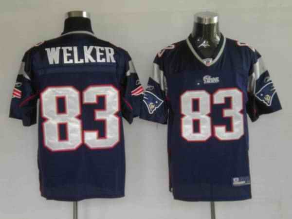 Patriots #83 Wes Welker Blue Stitched Youth NFL Jersey