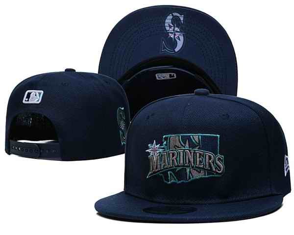 MLB Seattle Mariners Stitched Snapback Hats 002