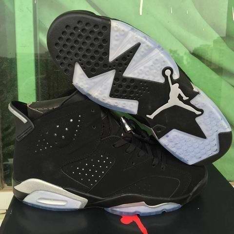 Running weapon Cheap Air Jordan 6 Shoes Retro Men Black/White