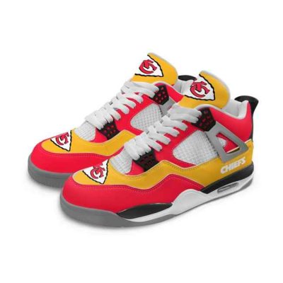 Men's Kansas City Chiefs Running weapon Air Jordan 4 Shoes 002