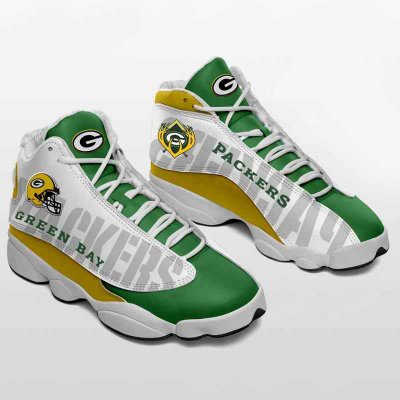 Women's Green Bay Packers Limited Edition JD13 Sneakers 005