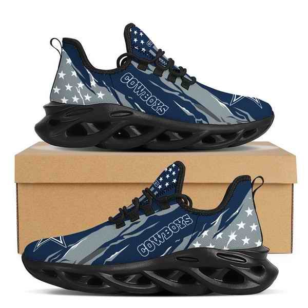 Women's Dallas Cowboys Flex Control Sneakers 009