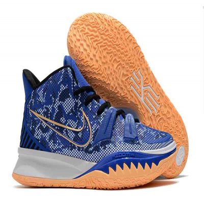 Men's Running weapon Kyrie Irving 7 Blue Shoes 0016