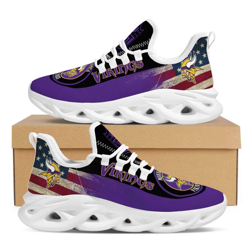 Men's Minnesota Vikings Flex Control Sneakers 004