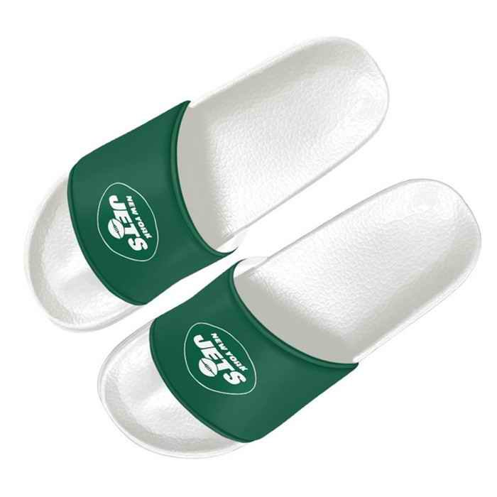 Women's New York Jets Flip Flops 001