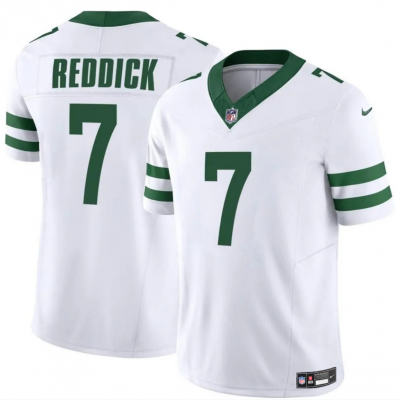 Youth New York Jets #7 Haason Reddick White Classic Alternate Vapor F.U.S.E. Limited Stitched Football Jersey