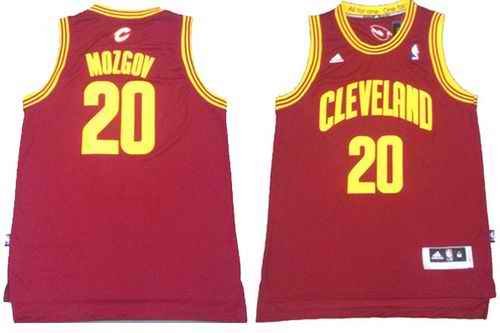 Revolution 30 Cavaliers #20 Timofey Mozgov Red Stitched NBA Jersey