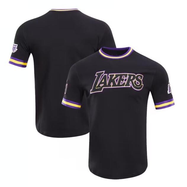 Men's Los Angeles Lakers Active Player Custom Black Stitched Jersey