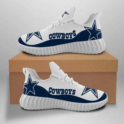 Men's NFL Dallas Cowboys Mesh Knit Sneakers/Shoes 026