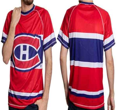 Men's Montreal Canadiens Blank Red Short