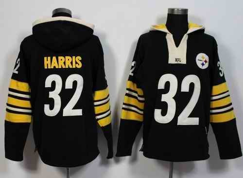 Pittsburgh Steelers #32 Franco Harris Black Player Winning Method Pullover NFL Hoodie