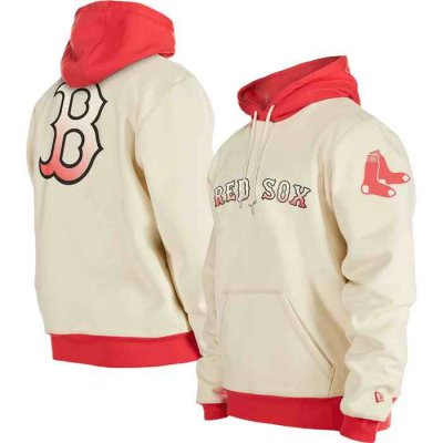 Men's Boston Red Sox White Color Pack Team Front & Back Pullover Hoodie