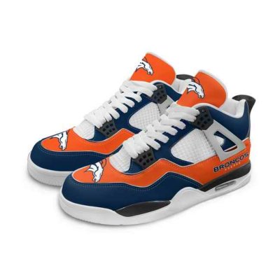 Women's Denver Broncos Running weapon Air Jordan 4 Shoes 0001