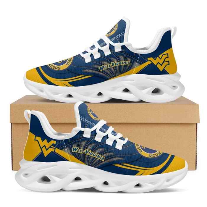 Men's West Virginia Mountaineers Flex Control Sneakers 001