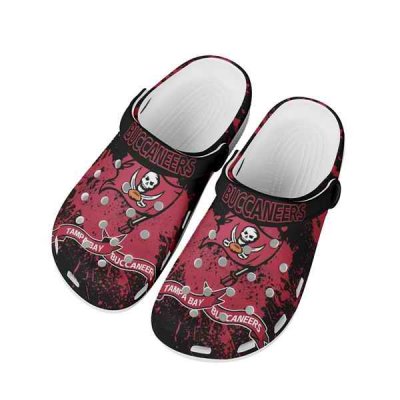 Women's Tampa Bay Buccaneers Bayaband Clog Shoes 004