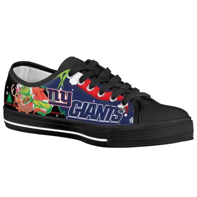 Men's New York Giants Low Top Canvas Sneakers 004