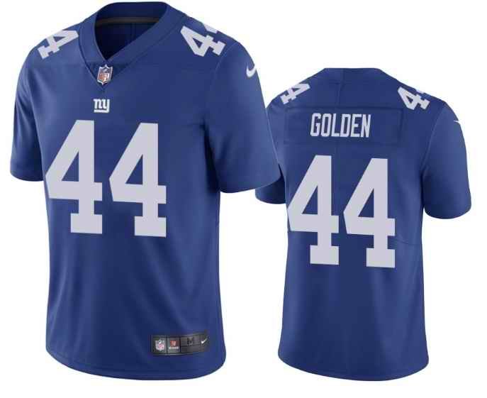 Men's New York Giants #44 Markus Golden Blue Vapor Untouchable Limited Stitched NFL Jersey