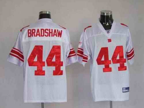 Giants #44 Ahmad Bradshaw White Stitched Youth NFL Jersey