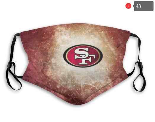 San Francisco 49ers Face Mask 002 Filter Pm2.5 (Pls check description for details)