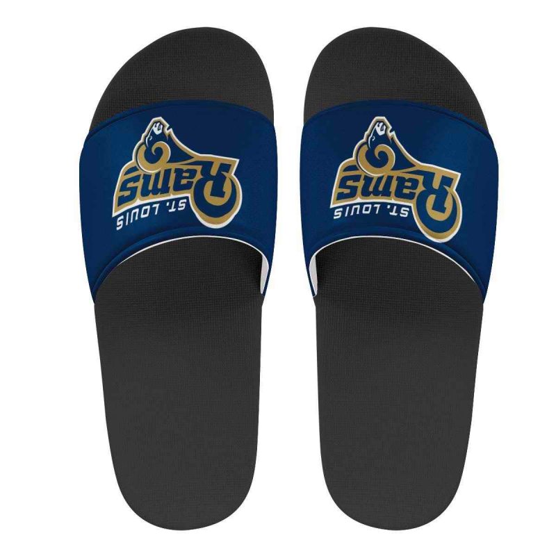 Men's Los Angeles Rams Flip Flops 001