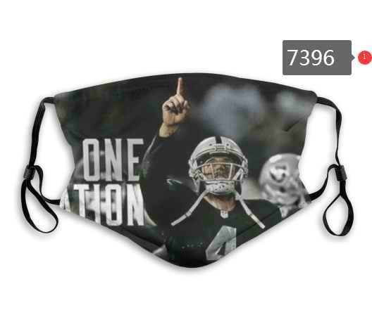 Las Vegas Raiders Face Mask 7396 Filter Pm2.5 (Pls check description for details)