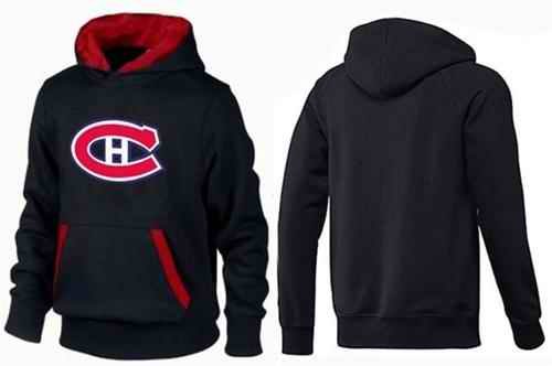 Montreal Canadiens Pullover Hoodie Black & Red