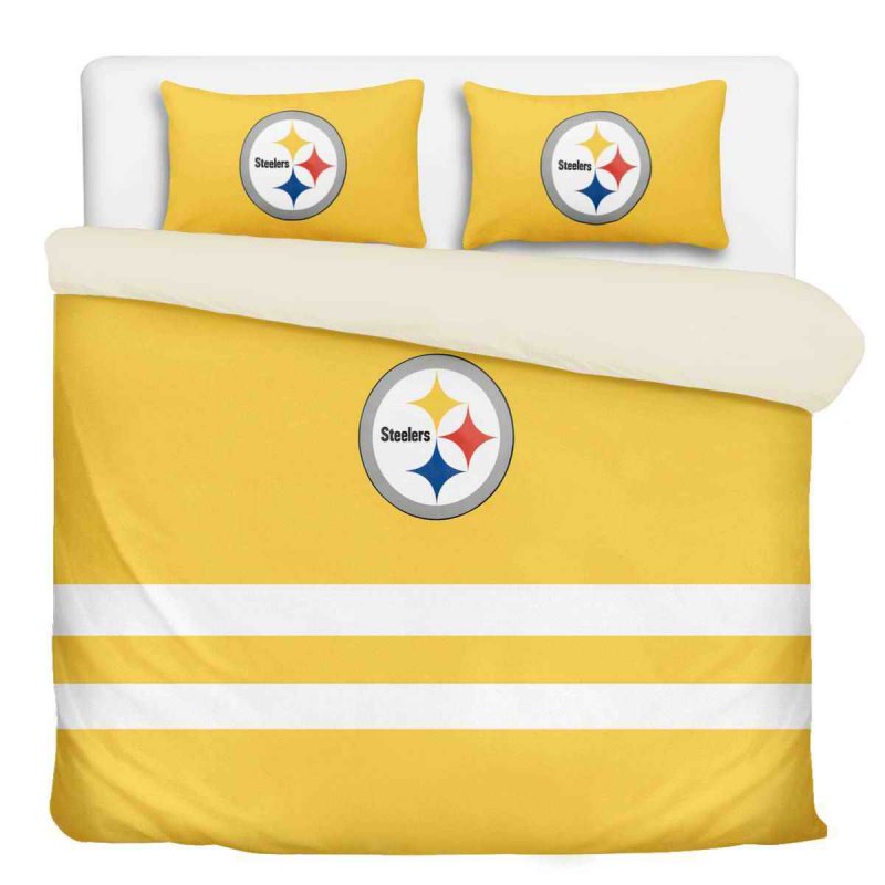 Pittsburgh Steelers 3-Piece Full Bedding 002