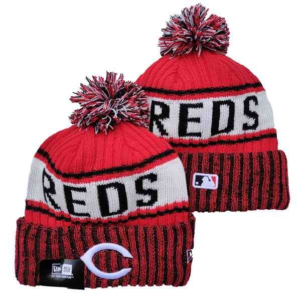 Cincinnati Reds Knit Hats 009