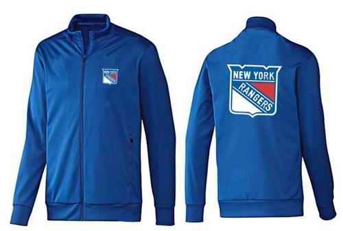 NHL New York Rangers Zip Jackets Blue-2