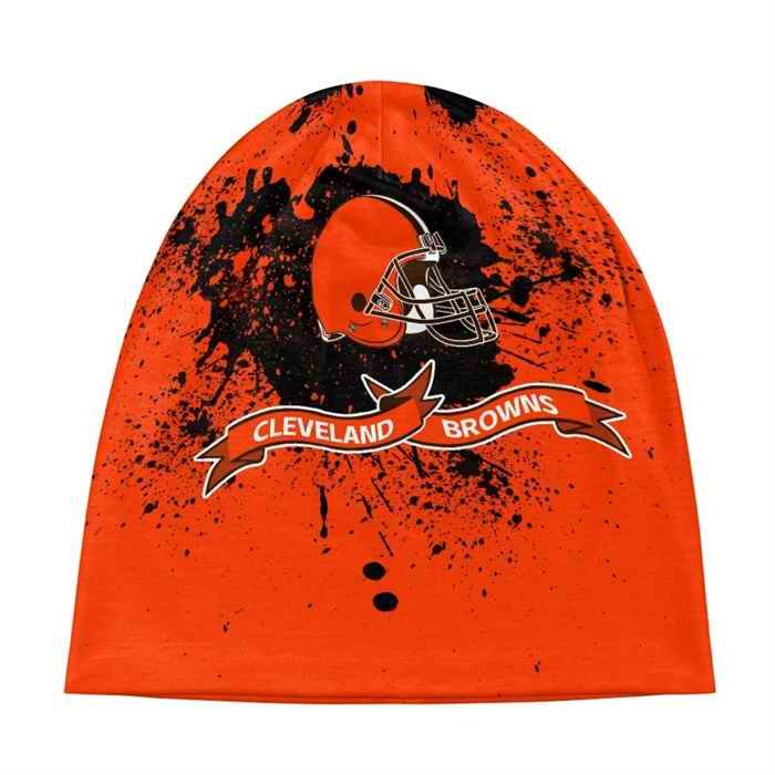 Cleveland Browns Baggy Skull Hats 081