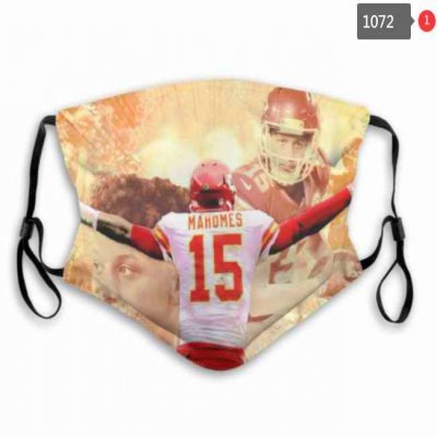 Kansas City Chiefs Face Mask 001 Filter Pm2.5 (Pls check description for details)