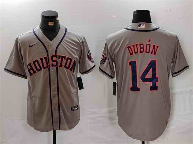 Men's Houston Astros #14 Mauricio Dub